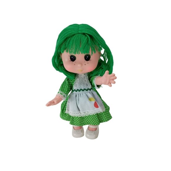 Eugene Doll 1981 Gum Drop Lime Green Yarn Hair Vintage - Picture 2 of 6